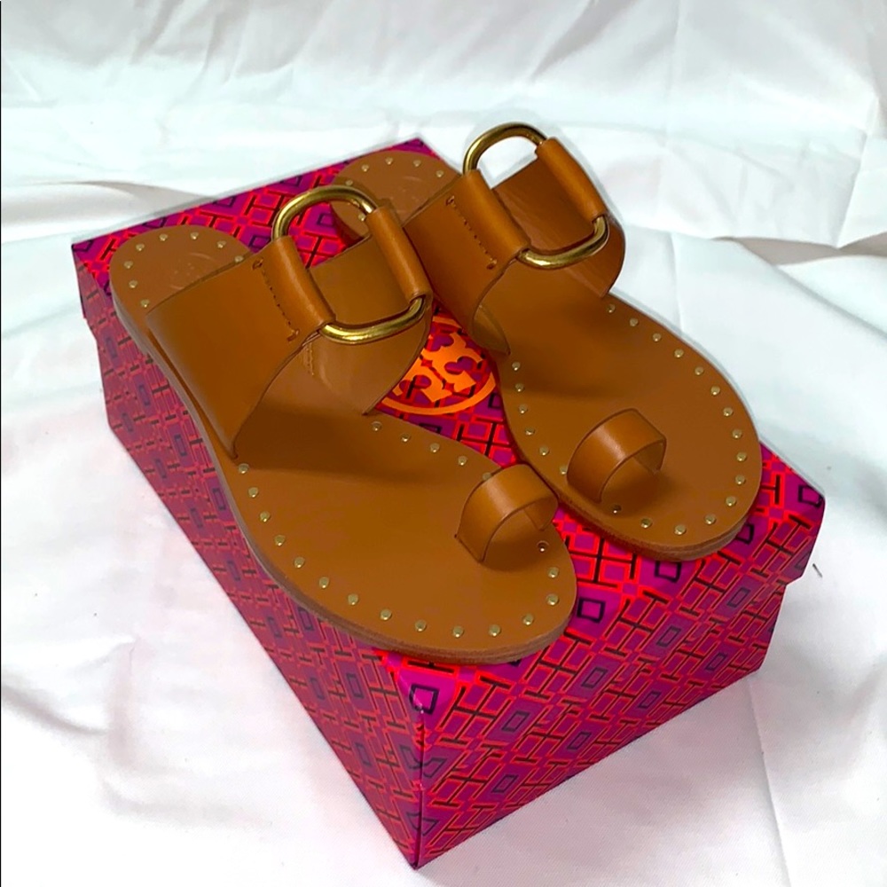 Tory Burch Leather Sandals